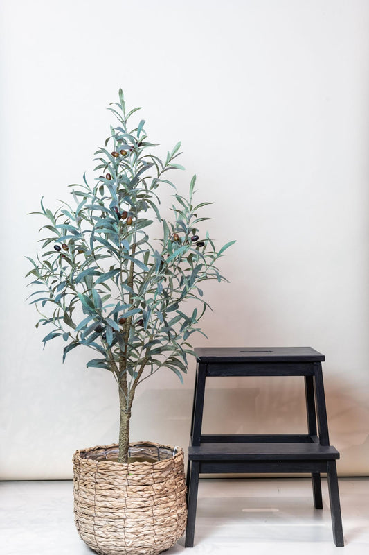 Kunst Olijfboom -  Olea europaea - Olijfboom - 115 cm