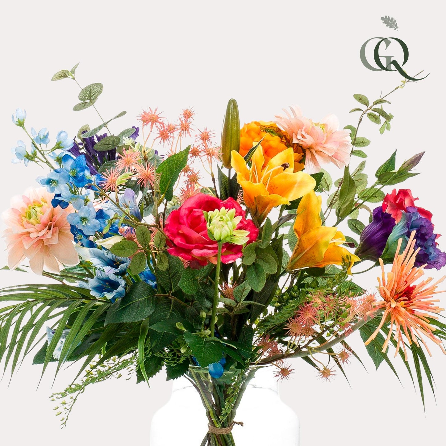 Kunstbloemen - Boeket - Pretty Powerful - 67 cm