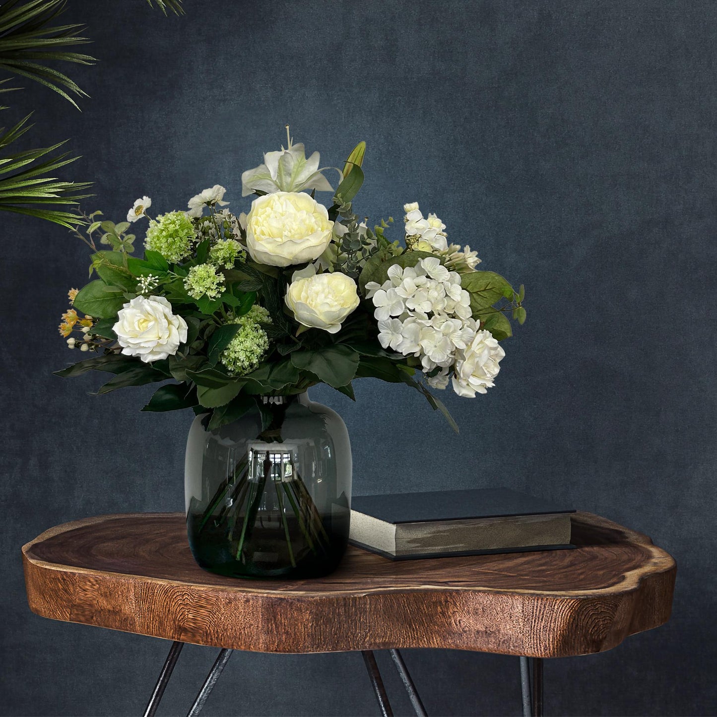 Kunstbloemen - Boeket - White Dream - 60 cm