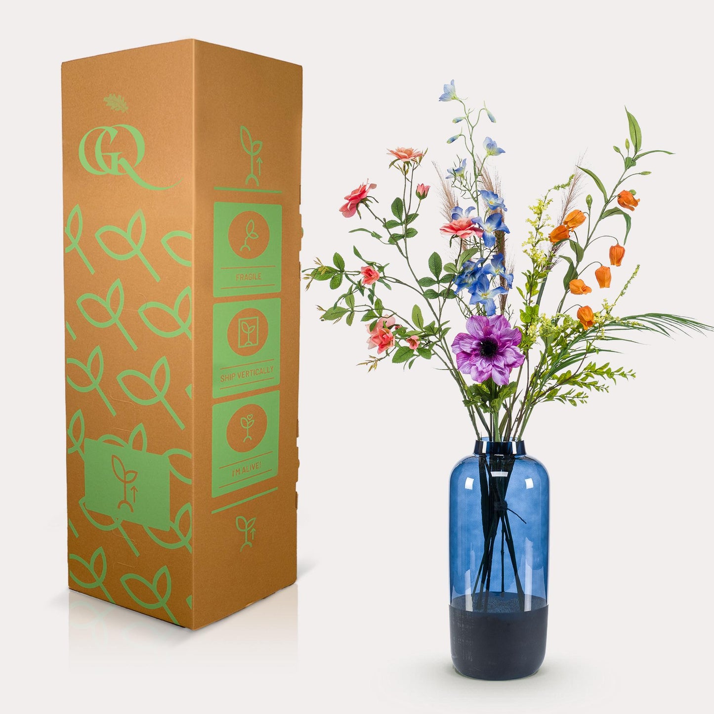 Kunstbloemen - Boeket - 90 cm - Rise & Shine