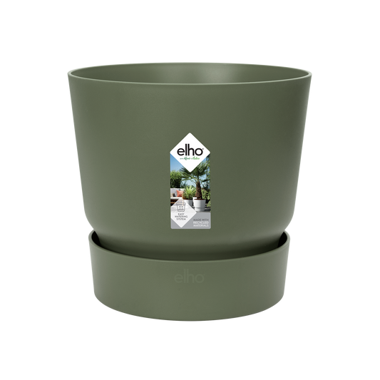 Pot elho Greenville Round groen - D30 x H28