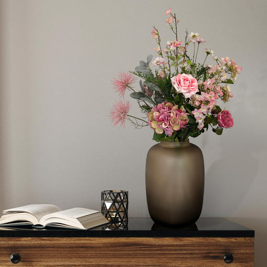 Kunstbloemen - Boeket - Pretty Pink - 89 cm